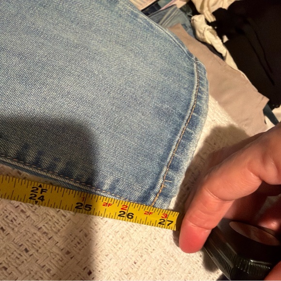 Flying Monkey Light Blue Straight Leg Jeans - Picture 4 of 7